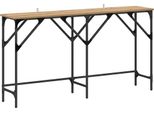 Syfax™ Tavolo Consolle Rovere Artigianale 140 X 29 X 75 Cm