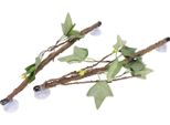 Ramo Angolare Per Rettili, Decorazione Per Terrari, Ramo Per Piante Con Ventose, Adatto A Lucertole, Serpenti, Per Terrari Di Tutte Le Dimensioni