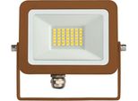 Proiettore Led Da Esterno Sky 20W IP65 2700K Corten - 2450Lm, Alluminio, Fascio 110° Beneito Faure