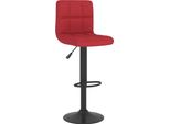 Syfax™ Sgabello Da Bar Rosso Vino In Tessuto
