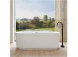 Vasca Da Bagno Autoportante In Acrilico Bianco NaÏA Da 170 Cm