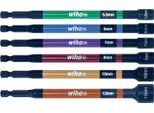 Set Di Bussole Wiha 7044C, Chiavi A Bussola + Codice Colore Magnetico, Acciaio Al Cromo-Molibdeno, 5,5-13 Mm, 6 Pezzi.