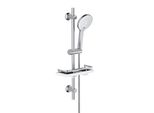 Set Doccia Joho Con Supporto Per Soffione Doccia, Soffione Doccia Con Tubo Flessibile E Supporto, Set Doccia 0,7 M Con Piatto Doccia/Piatto Sapone D12CP