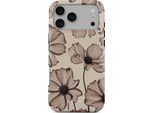 Custodia Per Iphone 17 Pro Max, Burga Barely Yours Tough Magnetic, Marrone Con Motivo Floreale