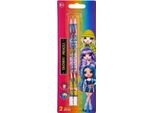 2 Pezzi - Matita Hb Con Gomma Astra Rainbow High, Blister, 206022003