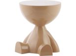 Howhomely | Tavolino Da Divano - Comodino - Beige Scuro - 36 X 36 X 41 Cm - Tavolino - In Plastica - Moderno