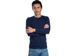 Camicia Da Uomo A Maniche Lunghe Con Scollo Rotondo. Marina Militare: Xl