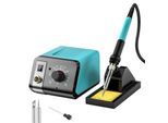 Aiorber 75W Stazione Di Saldatura A Temperatura Regolabile 200-480°C Con Saldatore, Supporto E Spugna Di Pulizia, Temperatura Costante, Blu
