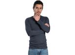 Camicia Da Uomo A Maniche Lunghe Con Scollo Rotondo. Grafico: S