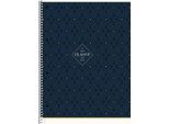 Shkolyaryk Quaderno A Spirale Di Design A4+, 80 Fogli, Quadrato, Motivi Misti, 104020003