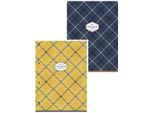 Shkolyaryk Quaderno A Spirale Di Design A4+, 80 Fogli, Quadrato, Motivi Misti, 104021004