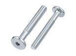 Viti A Testa Piatta M6 X 40 Con Esagono Incassato 50 Viti Per Mobili Connettori Per Mobili