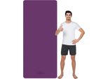 Cambivo Tappetino Palestra Antiscivolo 213Cm X 81Cm X 6Mm, Tappetino Yoga Tappetino Pilates Tpe, Materassino Palestra Per Fitness Gym Ginnastica Workout Sport