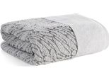 Eurofirany | Asciugamano Da Bagno - Asciugamano In Cotone - 70 X 140 Cm - Morbido - Argento