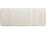 Asciugamano Eurofirany - Asciugamano In Cotone - 50 X 90 Cm - Con Pizzo - Crema