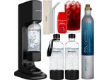 Spinelsoda Bubbleon Gasatore + Spinelsoda Cannucce In Metallo, 4 Pezzi + Spinel Soda Con Vitamine Sciroppo Alla Ciliegia 65 Ml + Spinel Fascia Per Bottiglia
