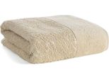 Eurofirany | Asciugamano Da Bagno - Asciugamano - 70 X 140 Cm - Beige - Asciugamano In Cotone - Morbido