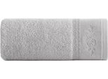 Eurofirany | Asciugamano - Cotone - 50 X 90 Cm - Con Pizzo - Argento