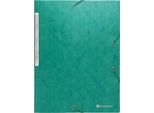 Exacompta 55753E Cartella Angolare Exacompta Scotten, Cartone, Din A4, Verde