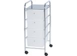 Wenko Carrello Messina Cassetti Cucina Scaffale Bagno Su Rotelle Wc Scaffali Scomparti