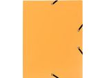 Exacompta Cartella Angolare Opaca Eco, Din A4, Pp, Giallo