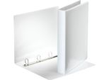 Esselte 49702 Ringbuch PräSentation, Mit Taschen, A4, Pp, 4 Ringe, 25 Mm, Weiß
