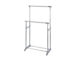 Wenko Appendiabiti Twin Bars Supporto Asta Per Armadio Ruote Altezza Regolabile