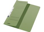 Leitz 3744-00-55 3744 Cucitrice A Fessura, 1/2 Copertina Anteriore, A4, Pinzatura, Cartoncino Manila 250 G/M², Verde