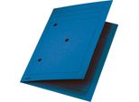 Leitz 3998-00-35 3998 Umlaufmappe, A4, Gitterdruck, Manilakarton 320 G/Qm, Blau