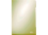 Leitz 4153-00-15 Copertina Per Documenti In Pvc Super Premium A4, A Prova Di Documento, Giallo