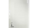 Leitz 6096-00-85 Cartelle Di Carta Scongelata, Bianche, A4, 20 Pezzi, Grigio