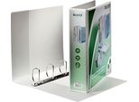 Leitz 4287-00-01 Raccoglitore Ad Anelli Di Presentazione, A4 Extra Largo, Bianco, 4 Anelli A D