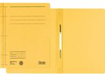 Leitz Raccoglitore Rapido A Fogli Mobili, Din A4, Cartoncino Manila, Giallo 250 G/M², Capacità: 250 Fogli, Meccanismo Di Pinzatura Per - 25 Pezzi (3000-00-15)
