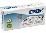 Rapid® 24863000 Graffe N. 10 - Standard, Zincate, 5.000 Pezzi