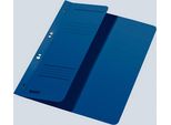 Leitz 3741-00-35 3741 Raccoglitore A Occhielli, 1/2 Copertina Anteriore, A4, Pinzatura Ufficiale, Cartone Manila, Blu