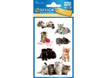 Avery Zweckform 55971 Zdesign Kids Sticker "Katzen-Babies"", Bunt"
