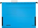 Leitz 1986-00-35 1986 Borsa Appendibile Alpha® - Con Alamari Laterali, Cartone Pendarec, Blu