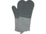 Wenko Guanti Per Pentole In Silicone Grigio Set 1 Paio Di Guanti Per Pentole Protezione Termica