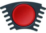 Faber-Castell 125022 Pennarelli Connector, Rosso Vermiglio