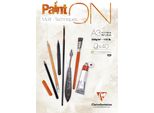Clairefontaine 96536C Blocco Carta Da Disegno Clairefontaine "Paint'on"", Din A3"