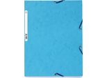 Exacompta 55519E Cartella Angolare Exacompta, Din A4, Cartone, Turchese