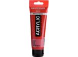 Royal Talens Talens Amsterdam Colore Acrilico 120 Ml 318 - Rosso Carminio