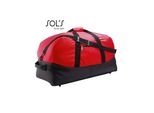 Sols Bags 70720 | Borsa Sportiva / Da Viaggio Stadium 72 | 72 X 38 X 34 Cm - Colore: Rosso/Nero - Dimensioni: 72 X 38 X 34 Cm