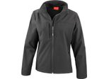 Result R121F | Giacca Donna Classic Soft Shell - Colore: Nero - Taglia: L
