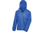 Result R189X | Giacca Estiva Leggera Da Uomo - Colore: Royal/Lime - Taglia: Xxl