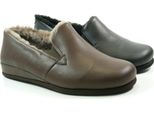 Rohde 6420 Viborg Pantofole Da Uomo In Pelle Di Agnello, Misura:47 Eu, Colore:Marrone