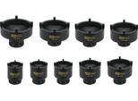 Ks Tools Set Di Chiavi Per Dadi Scanalati, Perno Esterno 9 Pezzi 450.5000