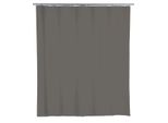 Wenko Tenda Da Doccia Per Vasche Da Bagno Incl. 12 Anelli Grigio 180X200 Cm Impermeabile