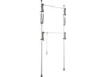 Wenko Sistema Di Organizzazione Telescopica Per Armadi Scaffale Di Bloccaggio Herkules Flex Space