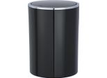Wenko Secchio Per Cosmetici Inca Nero 5 L Coperchio Basculante Rifiuti Bagno Cucina Ospiti Wc